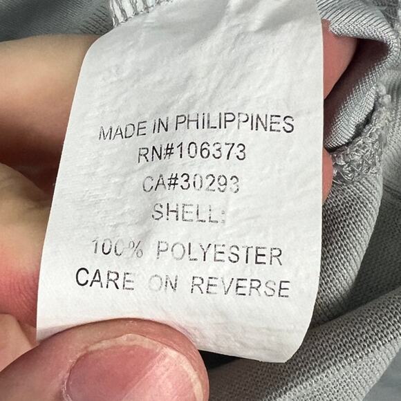 Zero Restriction Mens M Golf Performance Outdoor Activewear Zip Pullover Jacket - Picture 11 of 14